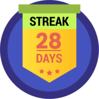 28 day streak