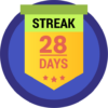 28 Day Streak